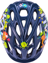 KALI Child Chakra Bicycle Helmet - Monsters - Black - Small 0221020425