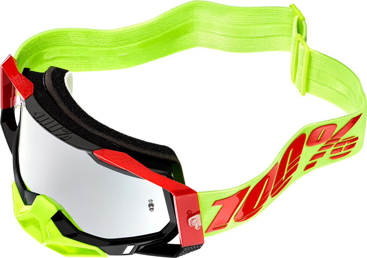 100% Racecraft 2 Goggles - Wiz - Flash Silver 50010-00010