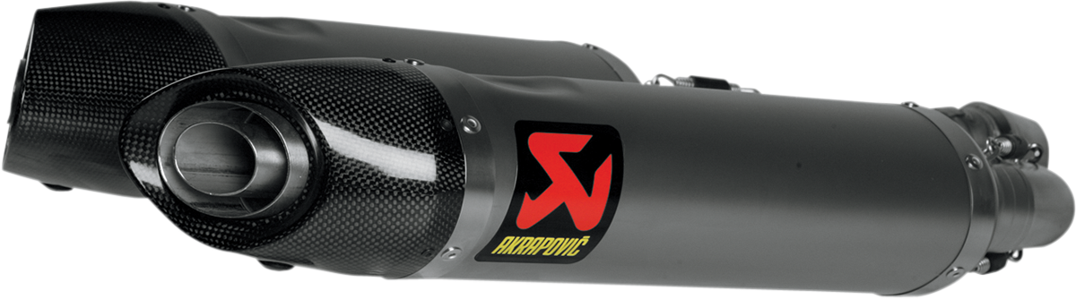 AKRAPOVIC Mufflers - Titanium Shiver 750 2010-2016 S-A7SO3-HDT 1811-2261