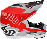 6D ATR-2 Motorcycle Helmet - Fusion - Red - Small 12-2935