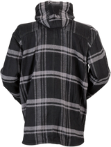 Z1R Timber Flannel Shirt - Black/Gray - 4XL 3040-2838