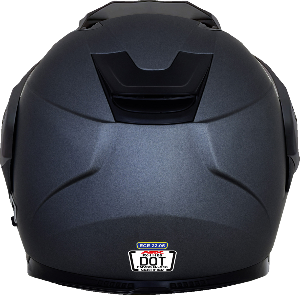 AFX FX-111DS Motorcycle Helmet - Frost Gray - Medium 0140-0134