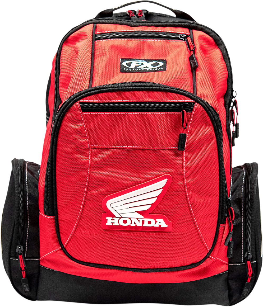 FACTORY EFFEX Honda Premium Backpack - Red 23-89300