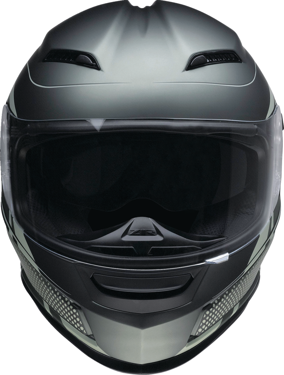 Z1R Jackal Motorcycle Helmet - Dark Matter - Green - XS 0101-14855