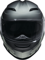 Z1R Jackal Motorcycle Helmet - Dark Matter - Green - XS 0101-14855