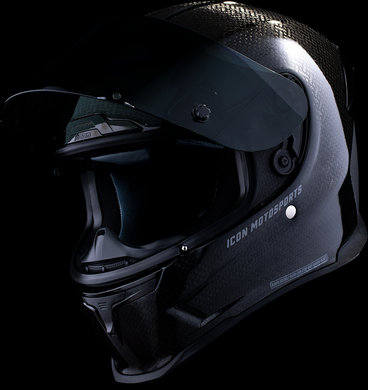 ICON Airframe Pro™ Motorcycle Helmet - Carbon 4Tress - Black - 3XL 0101-16658