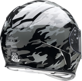 Z1R Warrant Motorcycle Helmet - Camo - Black/Gray - Large 0101-14368