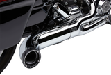 COBRA Turn Out 2-into-1 Exhaust System - Chrome 6270-1