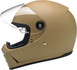 BILTWELL Lane Splitter Motorcycle Helmet - Flat Coyote Tan - XS 1004-214-101