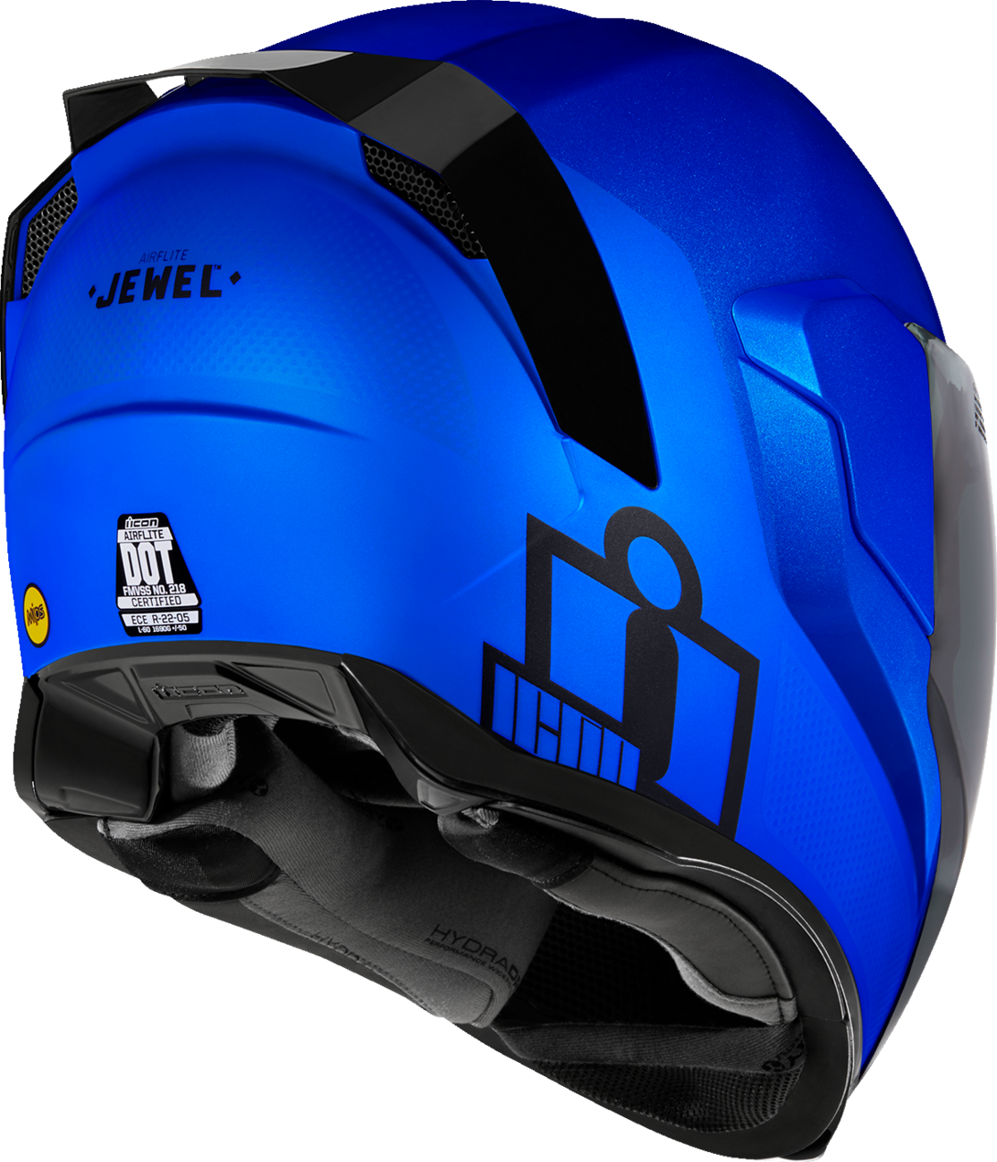 ICON Airflite™ Motorcycle Helmet - Jewel - MIPS® - Blue - 3XL 0101-14196