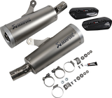 AKRAPOVIC Titanium Mufflers VMX 1700 V-Max 2009-2016 S-Y17SO1-HBAV 1811-2078