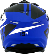 AFX FX-19R Motorcycle Helmet - Racing - Matte Blue - Large 0110-7070