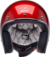 BILTWELL Bonanza Motorcycle Helmet - Metallic Cherry Red - XS 1001-351-201