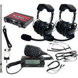 NAVATLAS Intercom/Radio and Headset Kit - 2-Seat - Black NI2ROHBK2