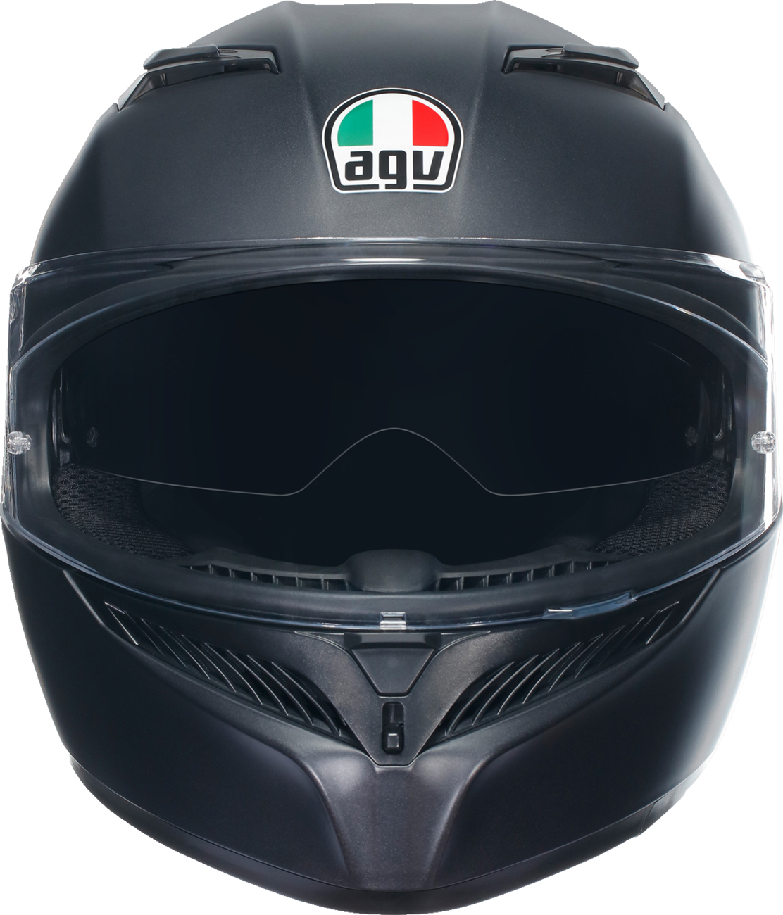 AGV K3 Motorcycle Helmet - Matte Black - Large 2118381004004L