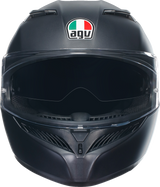 AGV K3 Motorcycle Helmet - Matte Black - Large 2118381004004L