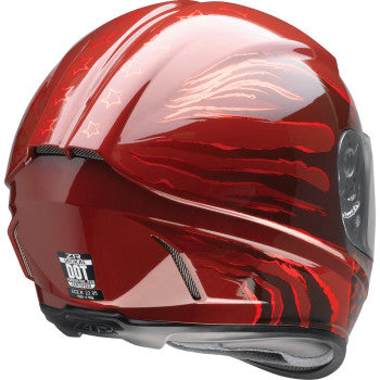 Z1R Jackal Motorcycle Helmet - Patriot - Red - Small 0101-15420