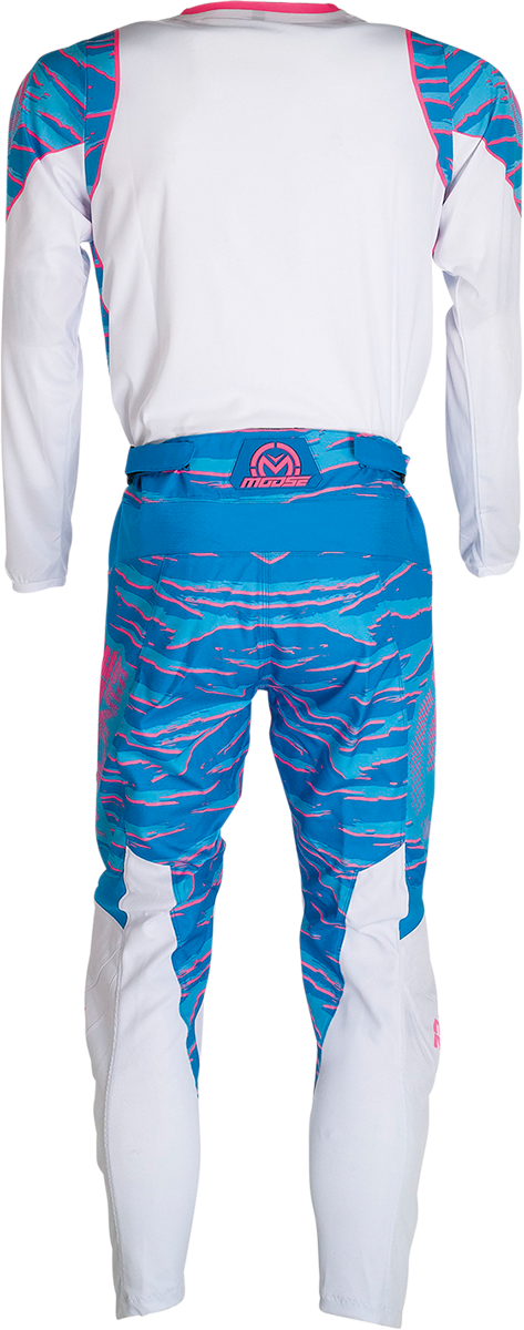 MOOSE RACING Qualifier Jersey - Blue/Pink - 5XL 2910-6957