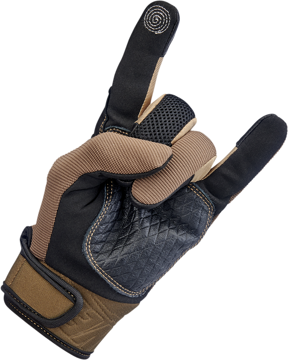 BILTWELL Baja Gloves - Chocolate - XS 1508-0201-301