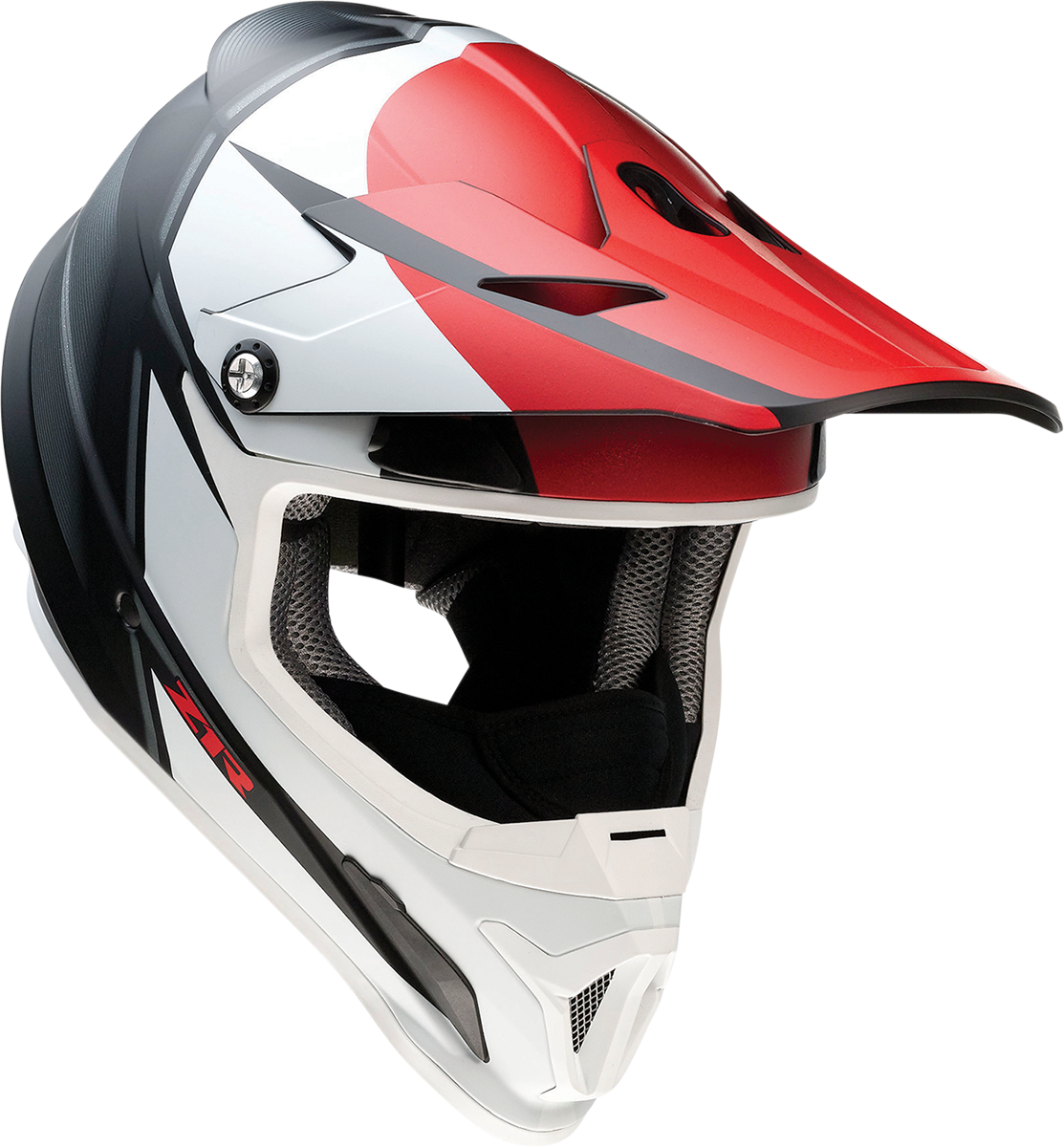 Z1R Rise Motorcycle Helmet - Cambio - Red/Black/White - Small 0120-0721