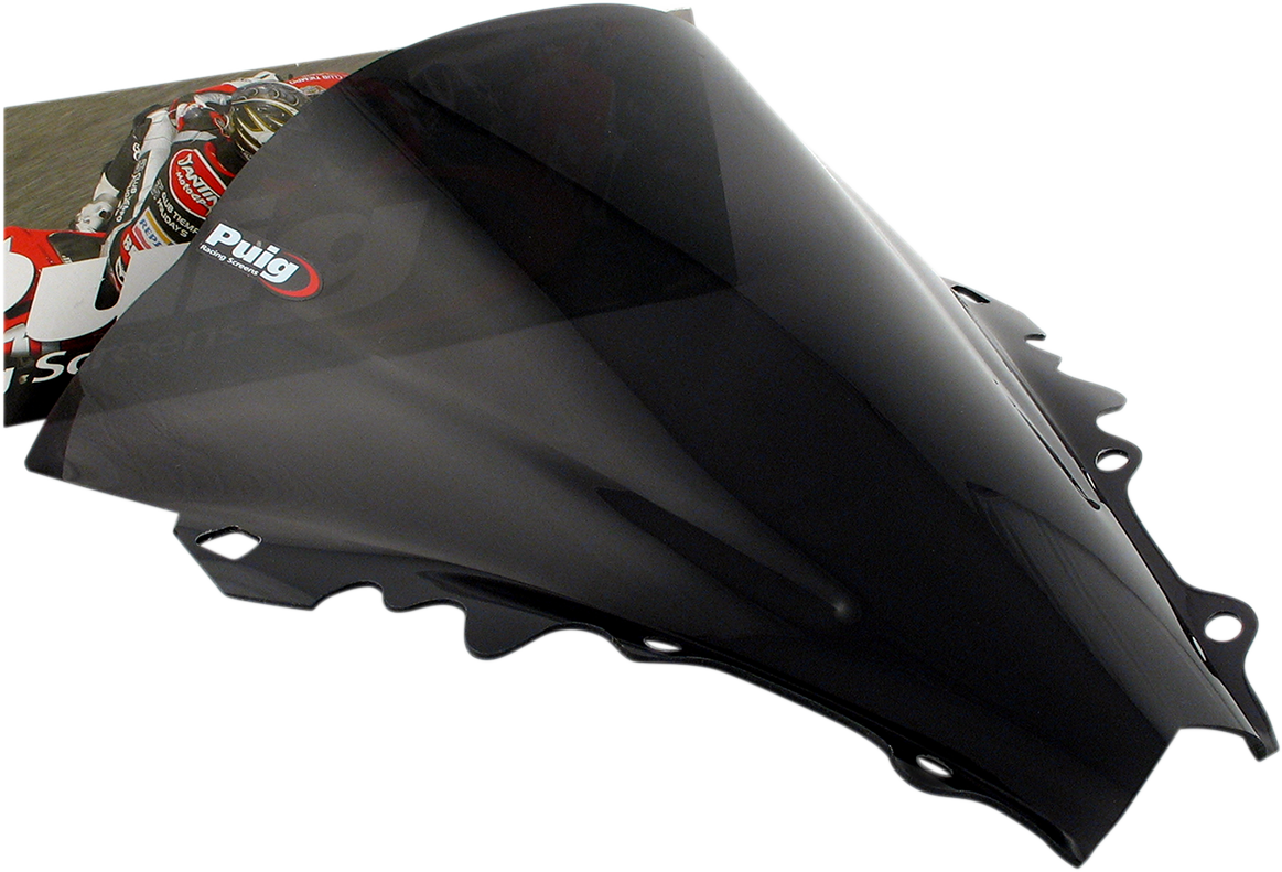 PUIG HI-TECH PARTS Race Windscreen - Dark Smoke - R6 4059F