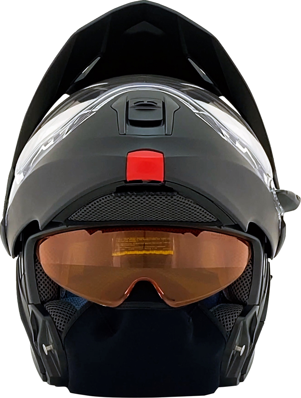 AFX FX-111DS Snow Motorcycle Helmet - Electric - Matte Black - Medium 0120-0800