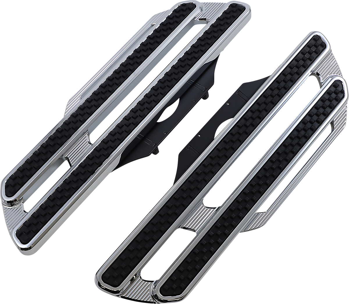 ARLEN NESS Method Driver Floorboards - Extended - Chrome 410-019