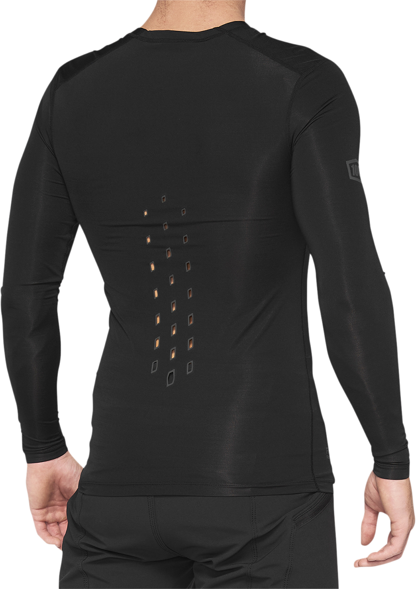 100% R-Core Concept Long-Sleeve Jersey - Black - Medium 40004-00001