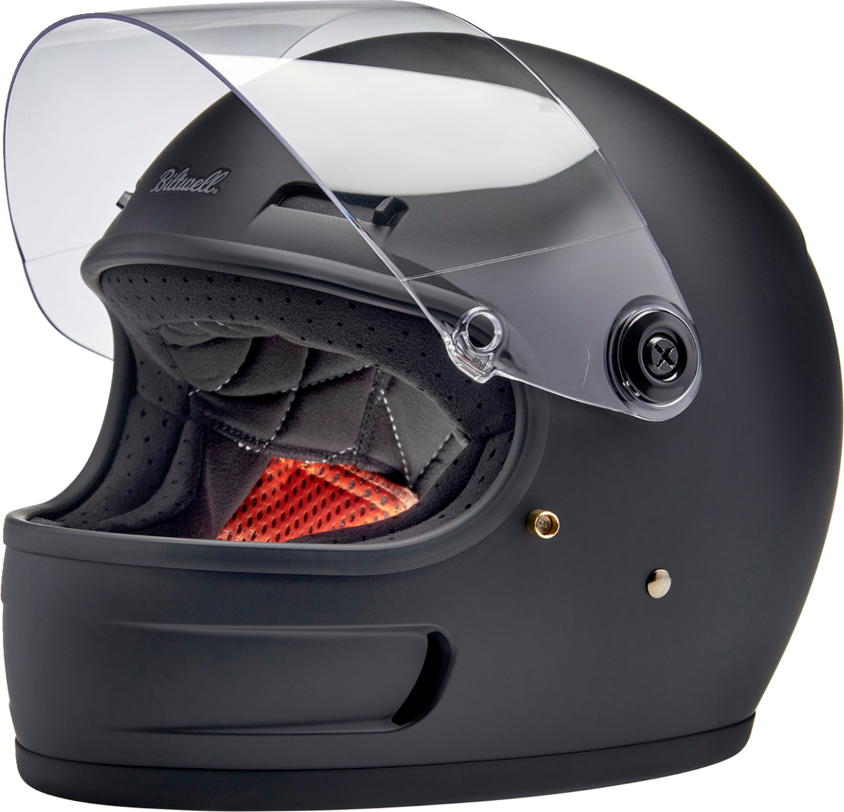 BILTWELL Gringo SV Motorcycle Helmet - Flat Black - XS 1006-201-501