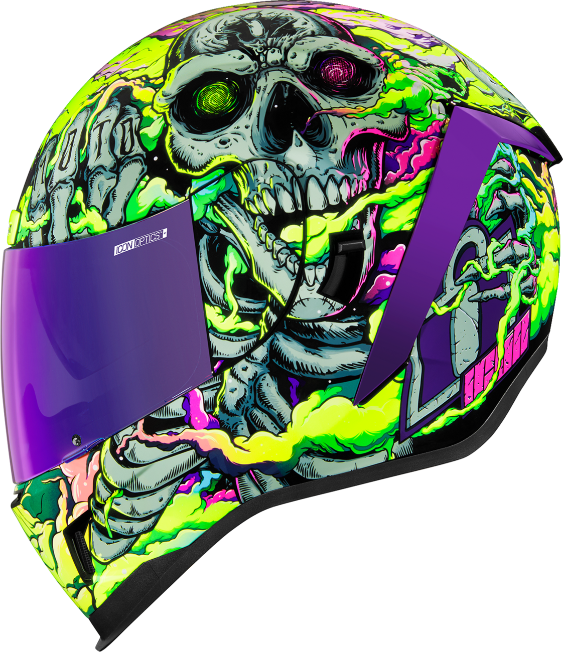 ICON Airform™ Motorcycle Helmet - Hippy Dippy - Purple - XS 0101-16024