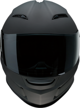 Z1R Jackal Motorcycle Helmet - Flat Black - Smoke - Small 0101-13993