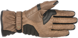 ALPINESTARS Café Divine Drystar® Leather Gloves - Brown/Black - 3XL 3528318-82-3X