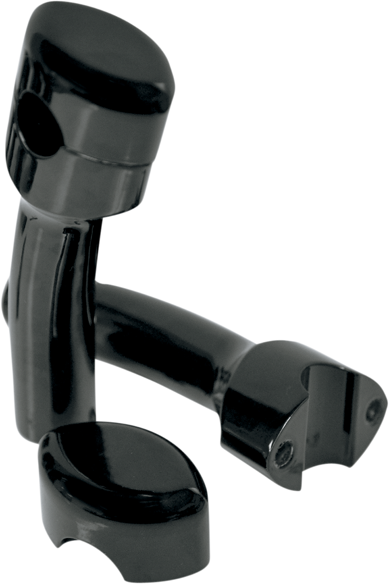 LA CHOPPERS Risers - Hefty Smooth - Pullback - 5-1/2" - Black LA-7406-05B