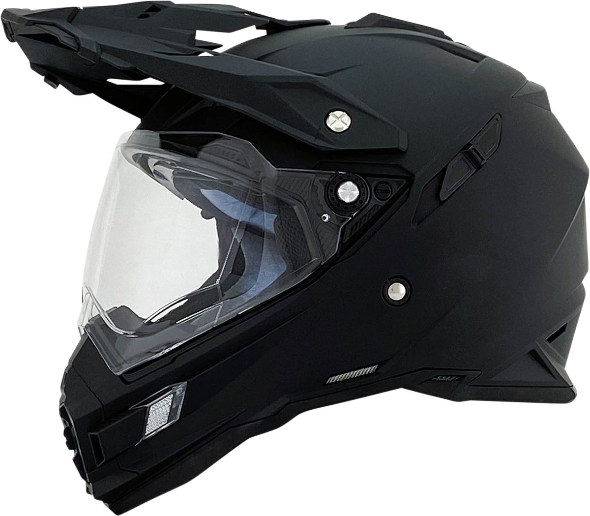 AFX FX-41DS Motorcycle Helmet - Matte Black - Medium 0110-3738