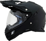 AFX FX-41DS Motorcycle Helmet - Matte Black - Medium 0110-3738