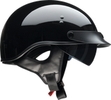 Z1R Vagrant NC Motorcycle Helmet - Black - XS 0103-1366