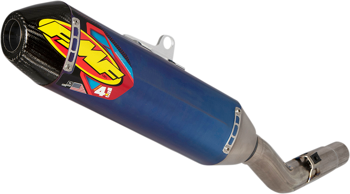 FMF Factory 4.1 RCT Muffler - Anodized Titanium 045668 1821-2007