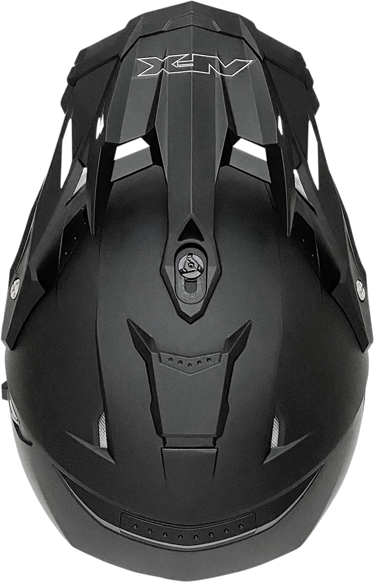 AFX FX-41DS Motorcycle Helmet - Matte Black - Medium 0110-3738