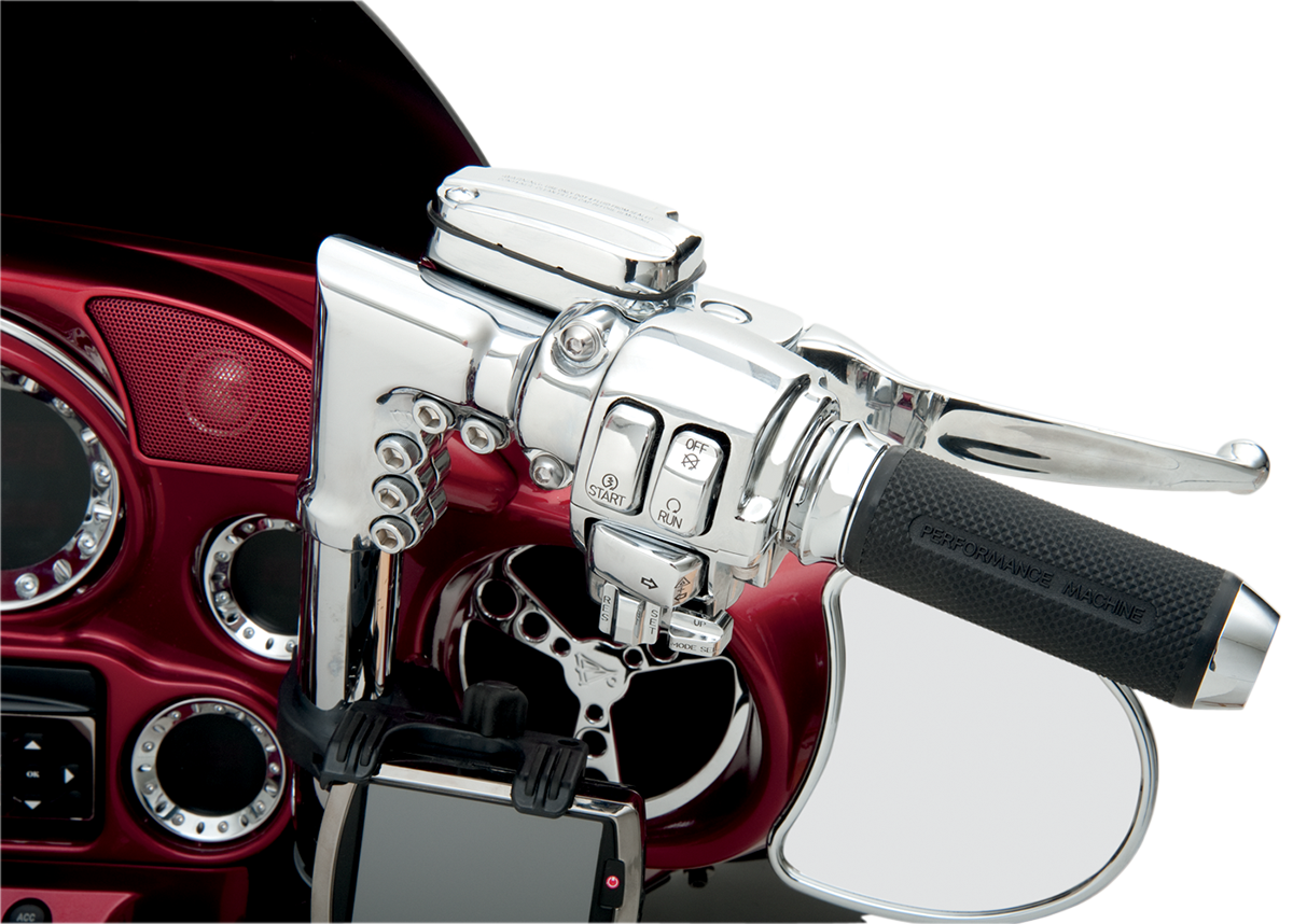 DRAG SPECIALTIES Switch Housing - Cruise - Chrome H07-0783