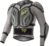 ALPINESTARS Bionic Action Jacket - Gray/Yellow - Medium 6506818-9355-M