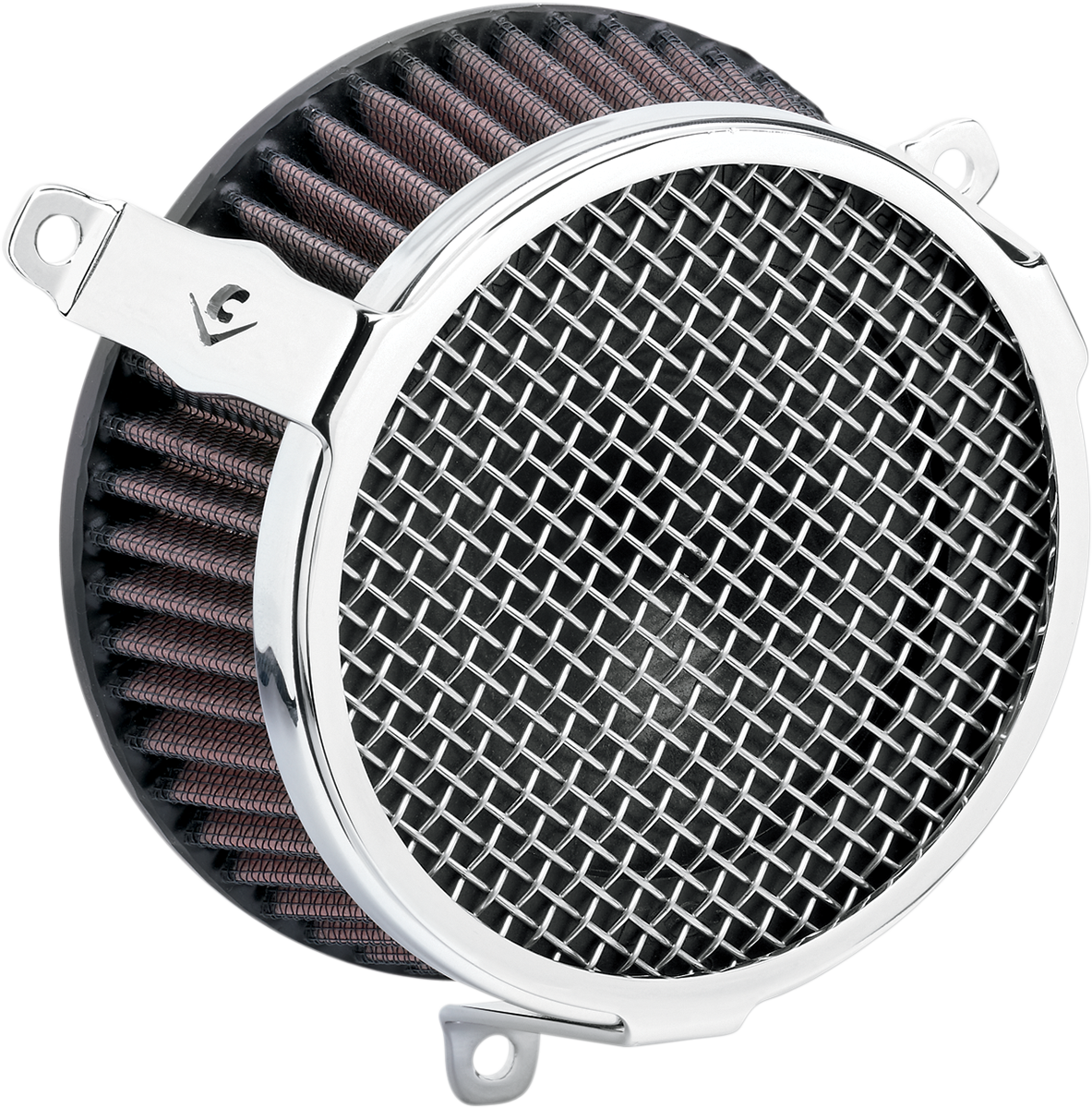 COBRA Plain Air Filter - Chrome 606-0102-03