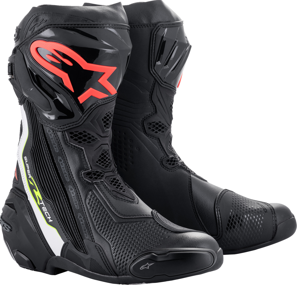 ALPINESTARS Supertech R Boots - Black/Red - US 6 / EU 39 2220021-1236-39