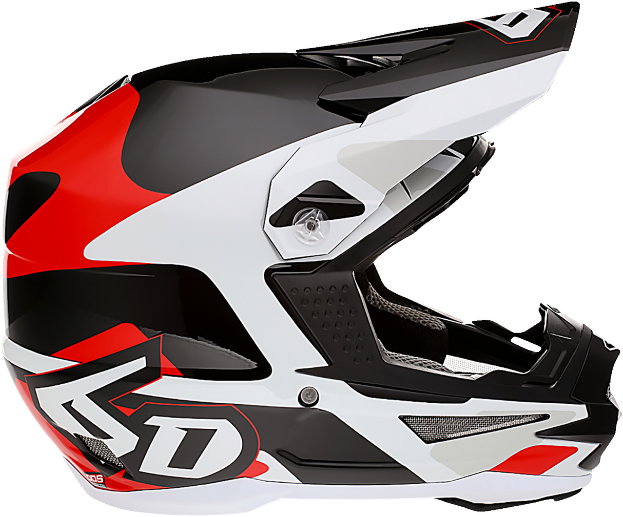 6D ATR-1 Motorcycle Helmet - Apex - Red - XL 10-4538