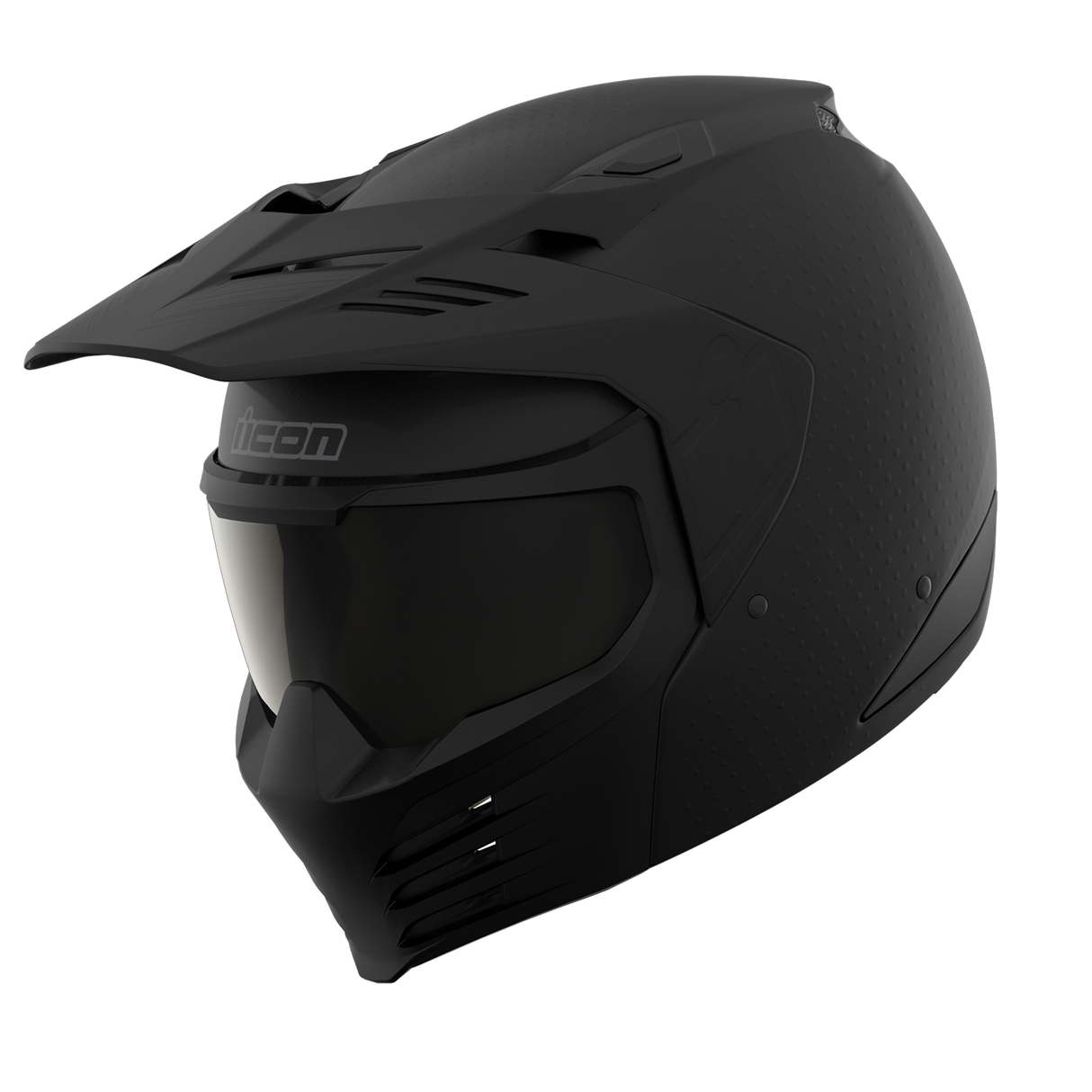 ICON Elsinore™ Motorcycle Helmet - Monotype - Black - 2XL 0104-3305