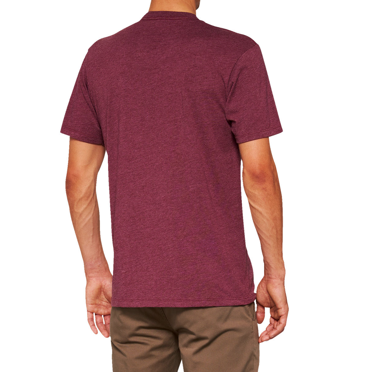 100% Icon T-Shirt - Maroon - 2XL 20000-00034