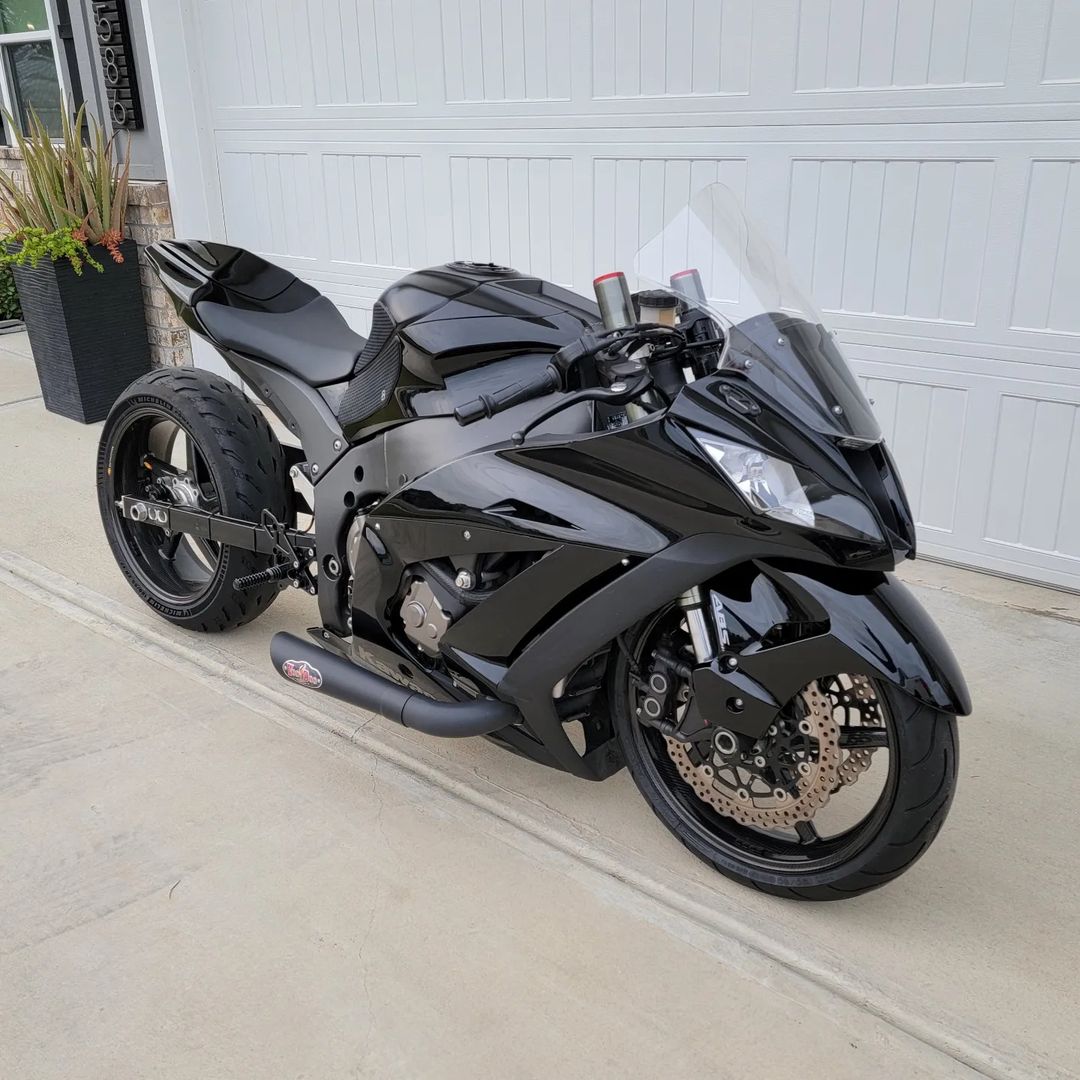 Kawasaki ZX10R 2011-2020 Black Slash Sidewinder Race Exhaust