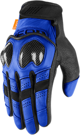 ICON Contra2™ Gloves - Blue - Small 3301-3701