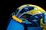 ICON Airflite™ Motorcycle Helmet - Bugoid Blitz - Blue - XS 0101-15546