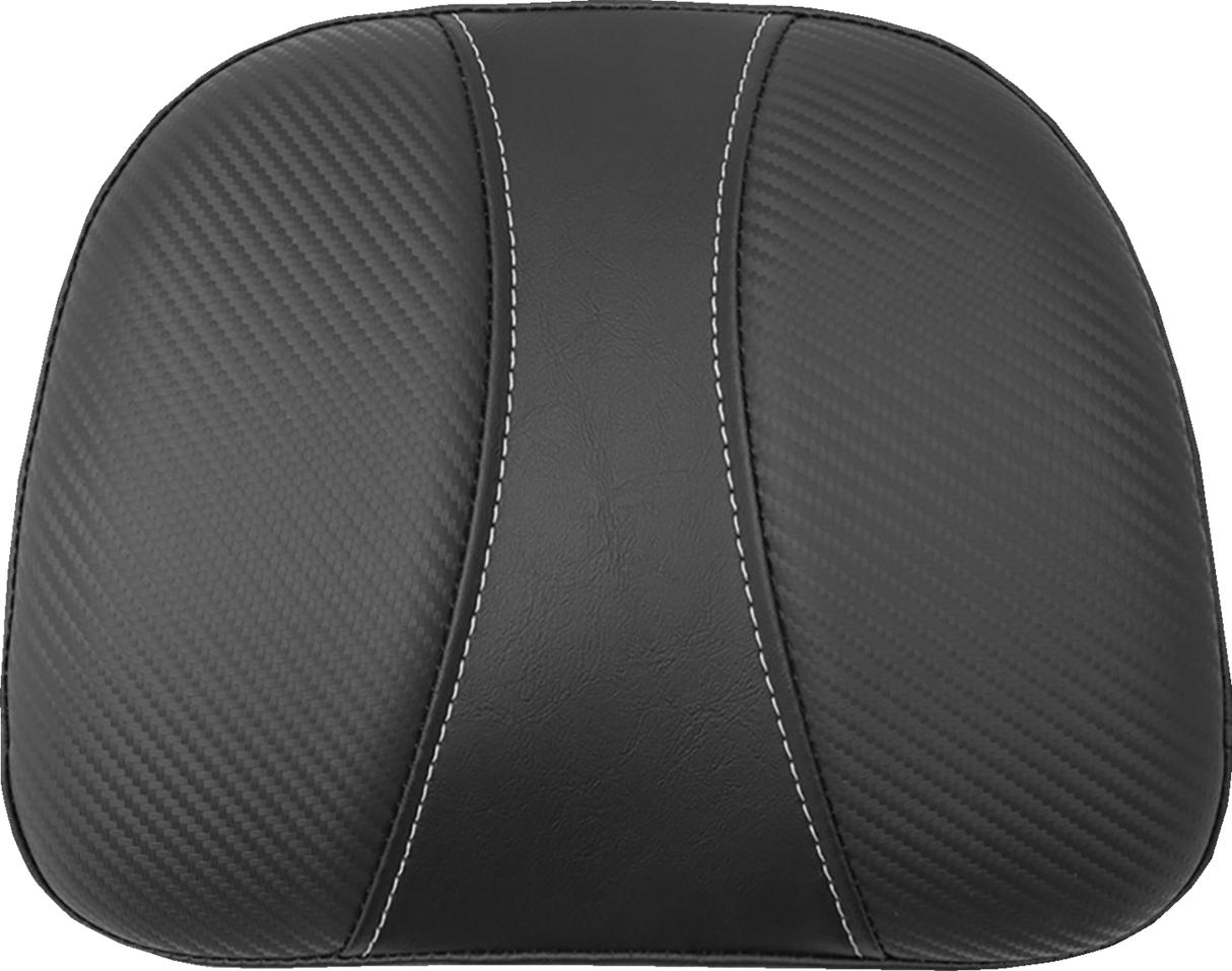 SADDLEMEN Sissy Bar Pad - Dominator - Black - Indian '14-'22 61142