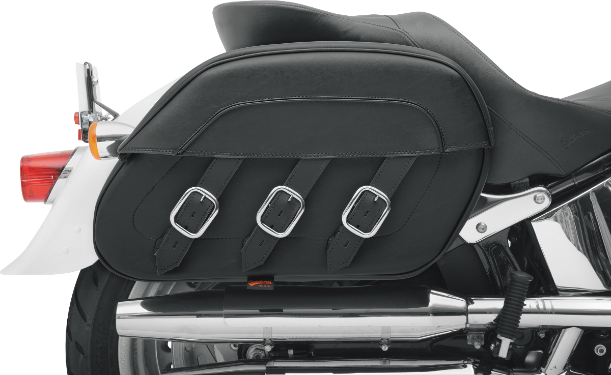 SADDLEMEN Drifter Rigid Slant Saddlebag 3501-0224